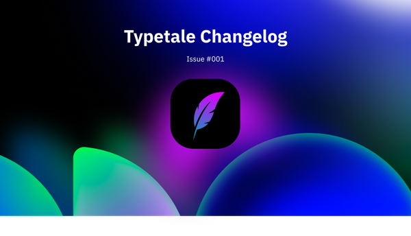 Feature drop from Typetale