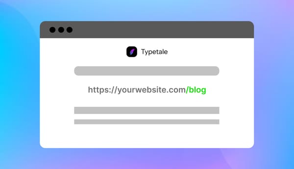 Host blog on subdirectory path